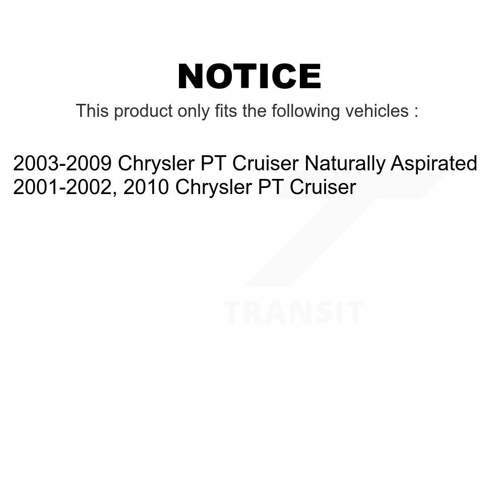[Avant] Kit de disque (revêtu) de frein pour Chrysler PT Cruiser KG-100119