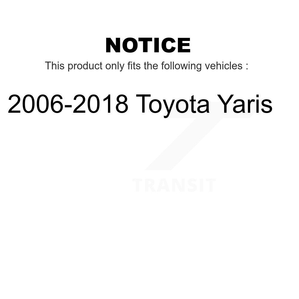 [Arrière] Kit de Tambour de frein pour 2006-2018 Toyota Yaris KG-101405
