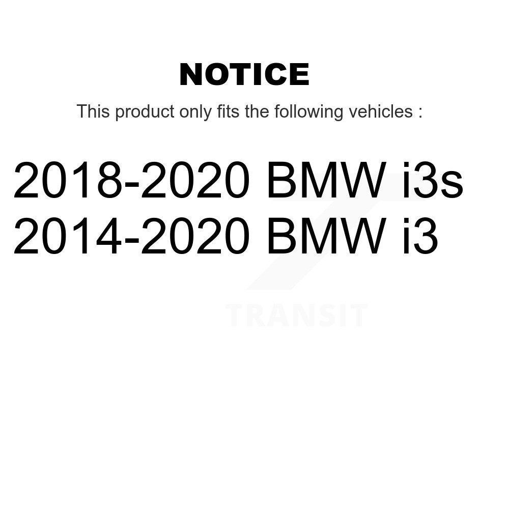 [Avant + Arrière] Kit de disque (revêtu) de frein pour BMW i3 i3s KG-101556