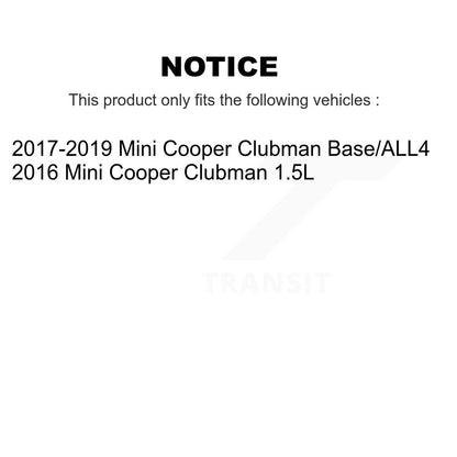 [Avant + Arrière] Kit de disque (revêtu) de frein pour Mini Cooper Clubman KG-101559