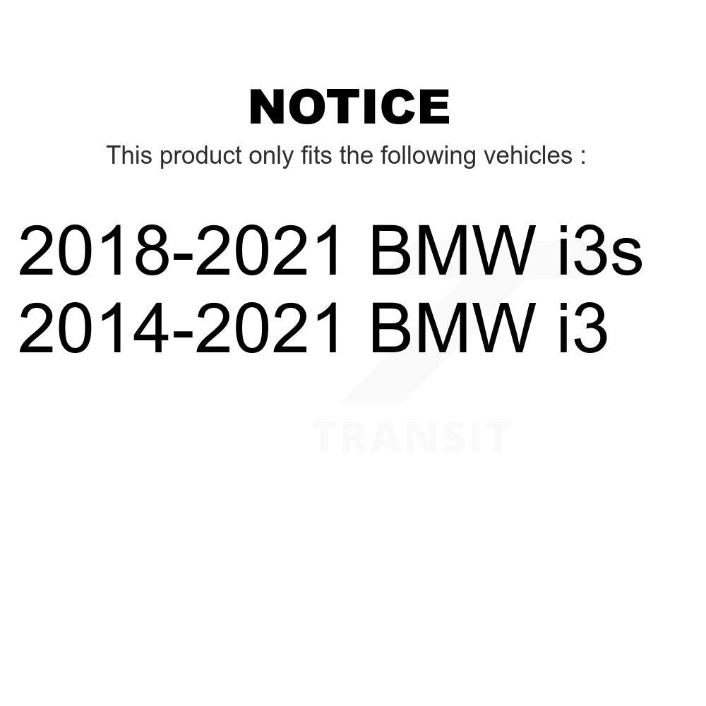 [Avant] Kit de disque (revêtu) de frein pour BMW i3 i3s KG-101615