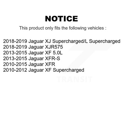 [Arrière] Kit de disque (revêtu) de frein pour Jaguar XF XJ XFR XFR-S XJR575 KG-101654