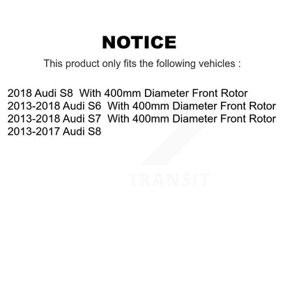 [Avant et Arrière] Disque de frein pour Audi S6 S7 S8 KG-101781