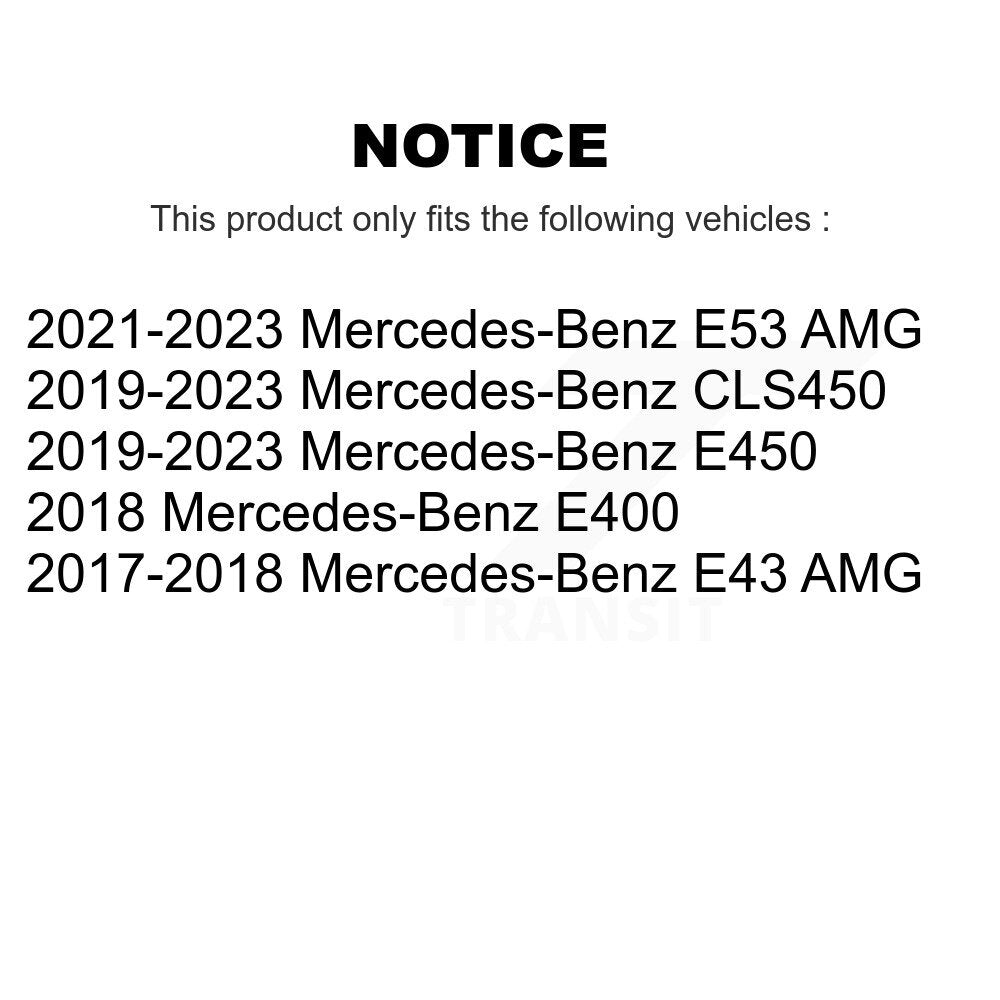 [Avant et Arrière] Disque de frein pour Mercedes-Benz E450 E400 E53 AMG CLS450 E43 KG-101904