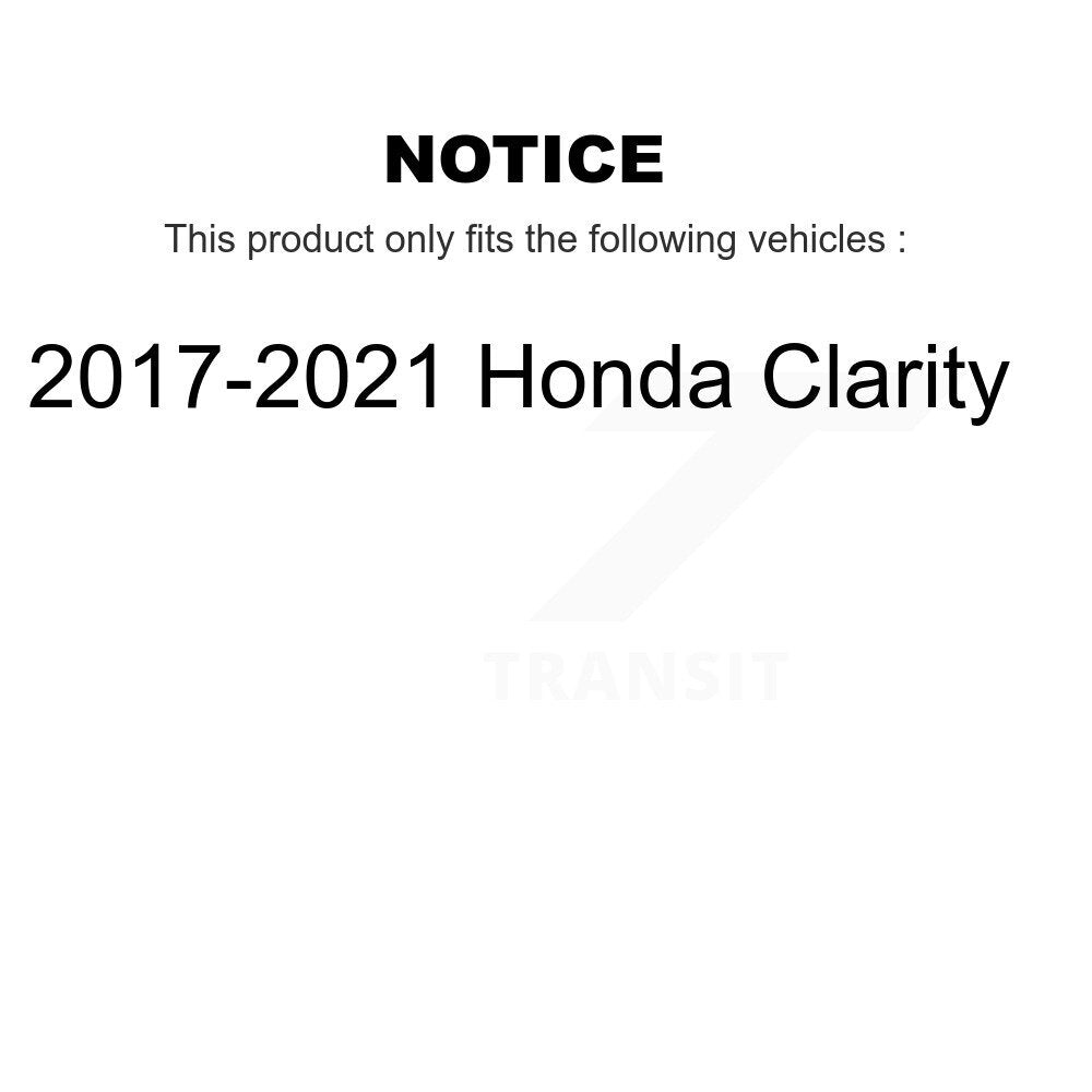 [Avant] Disque de frein pour 2017-2021 Honda Clarity KG-101968