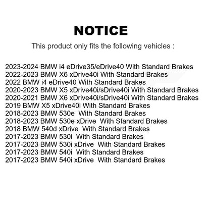 [Avant] Disque de frein pour BMW X5 i4 X6 530i xDrive 540i 530e 540d KG-101989