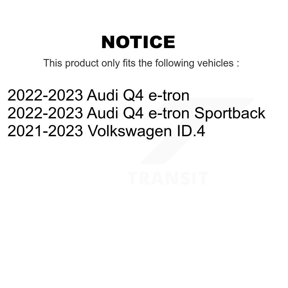 [Avant] Disque de frein pour Volkswagen ID.4 Audi Q4 e-tron Sportback KG-101990