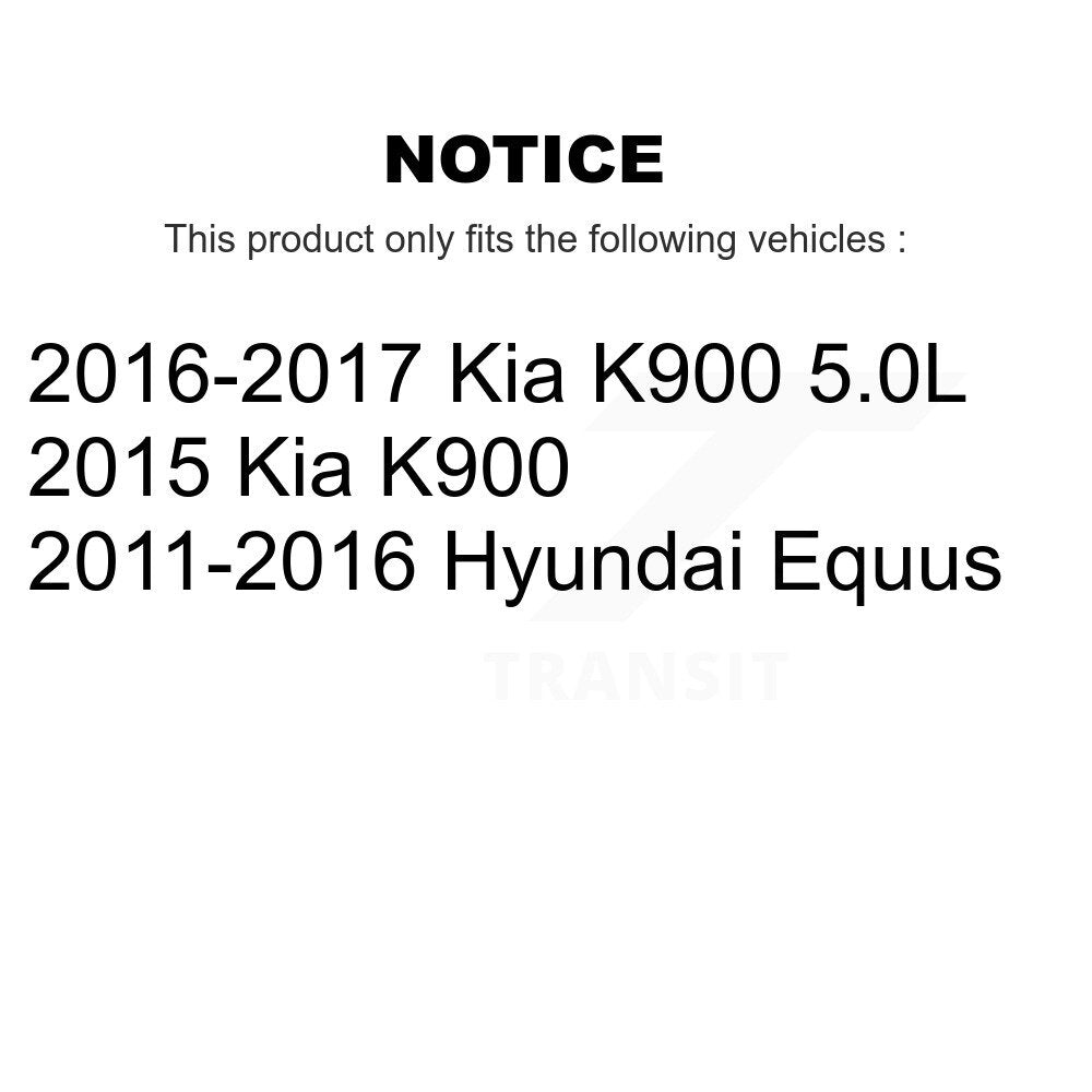 [Arrière] Disque de frein pour Hyundai Equus Kia K900 KG-102014