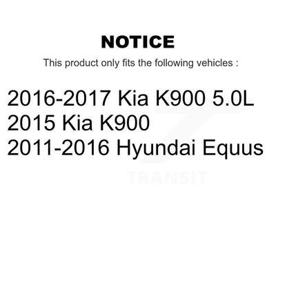 [Arrière] Disque de frein pour Hyundai Equus Kia K900 KG-102014
