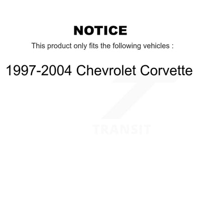 [Avant et Arrière] Disque de frein pour 1997-2004 Chevrolet Corvette KG-102081