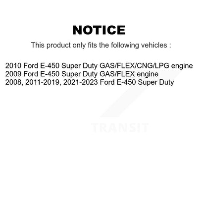 [Arrière] Kit de disque (revêtu) et plaquette (céramique) de frein pour Ford E-450 Super Duty KGC-101527