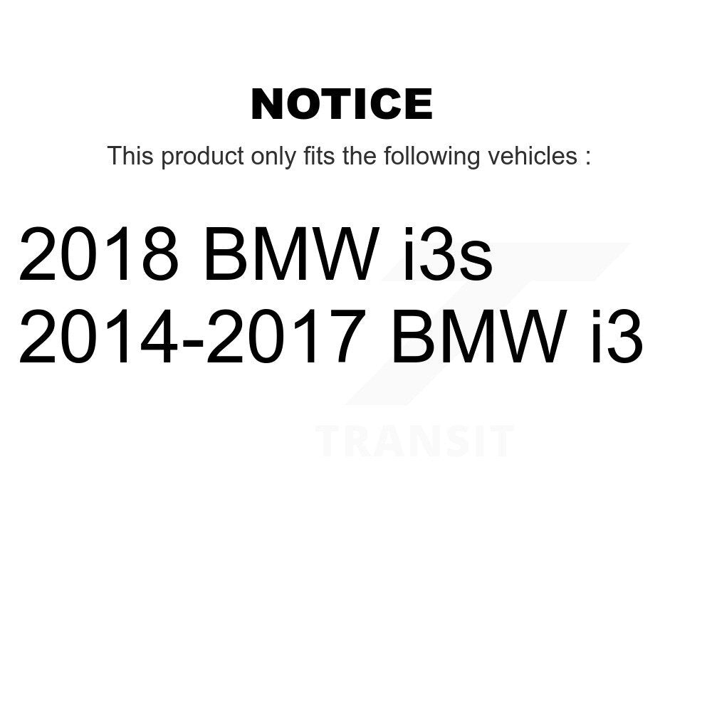 [Avant et Arrière] Disque et plaquette de frein pour BMW i3 i3s KGF-102502