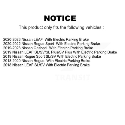 [Arrière] Disque et plaquette de frein pour Nissan Rogue Sport Qashqai LEAF KGF-102644