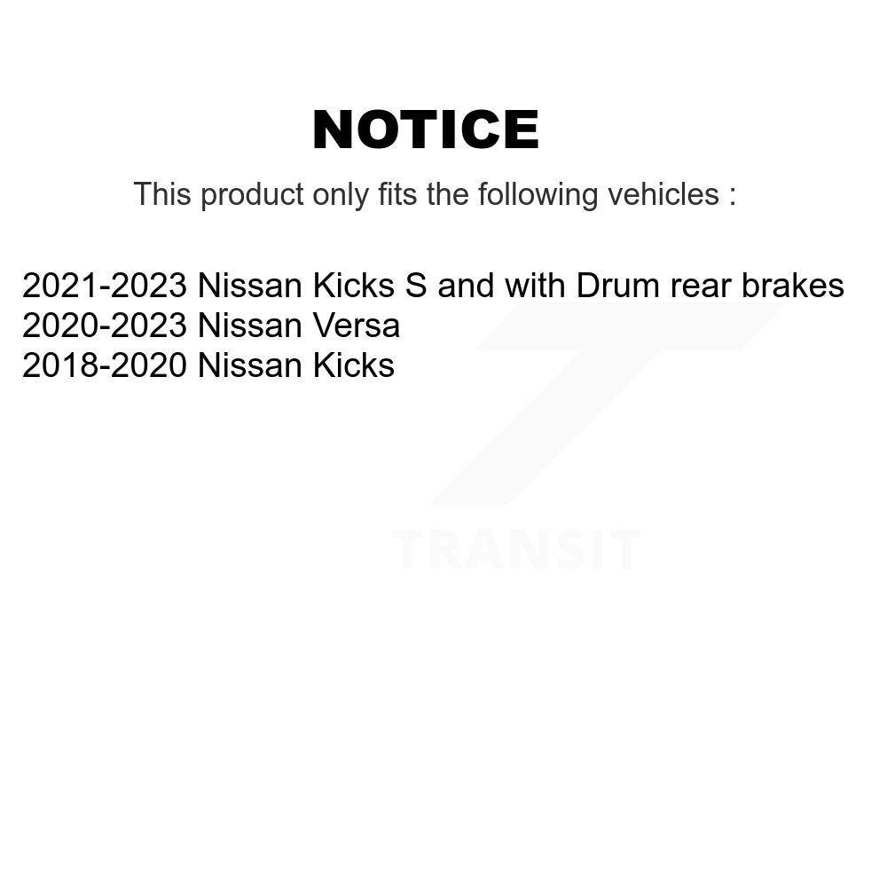 [Avant] Disque et plaquette de frein pour Nissan Kicks Versa KGF-102663