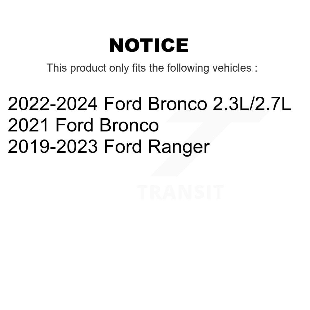 [Avant] Disque et plaquette de frein pour Ford Ranger Bronco KGF-102693