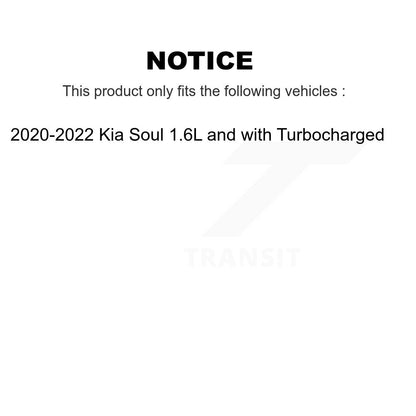 [Avant et Arrière] Disque et plaquette de frein pour Kia Soul 1.6L with Turbocharged KGF-102972