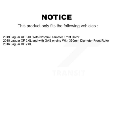 [Avant] Disque et plaquette de frein pour Jaguar XF KGF-103213