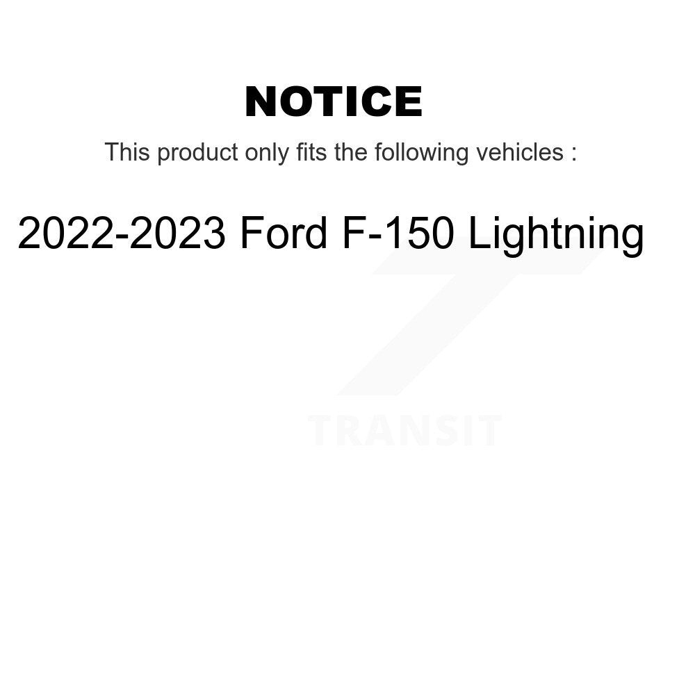 [Avant] Disque et plaquette de frein pour 2022-2023 Ford F-150 Lightning KGF-103238