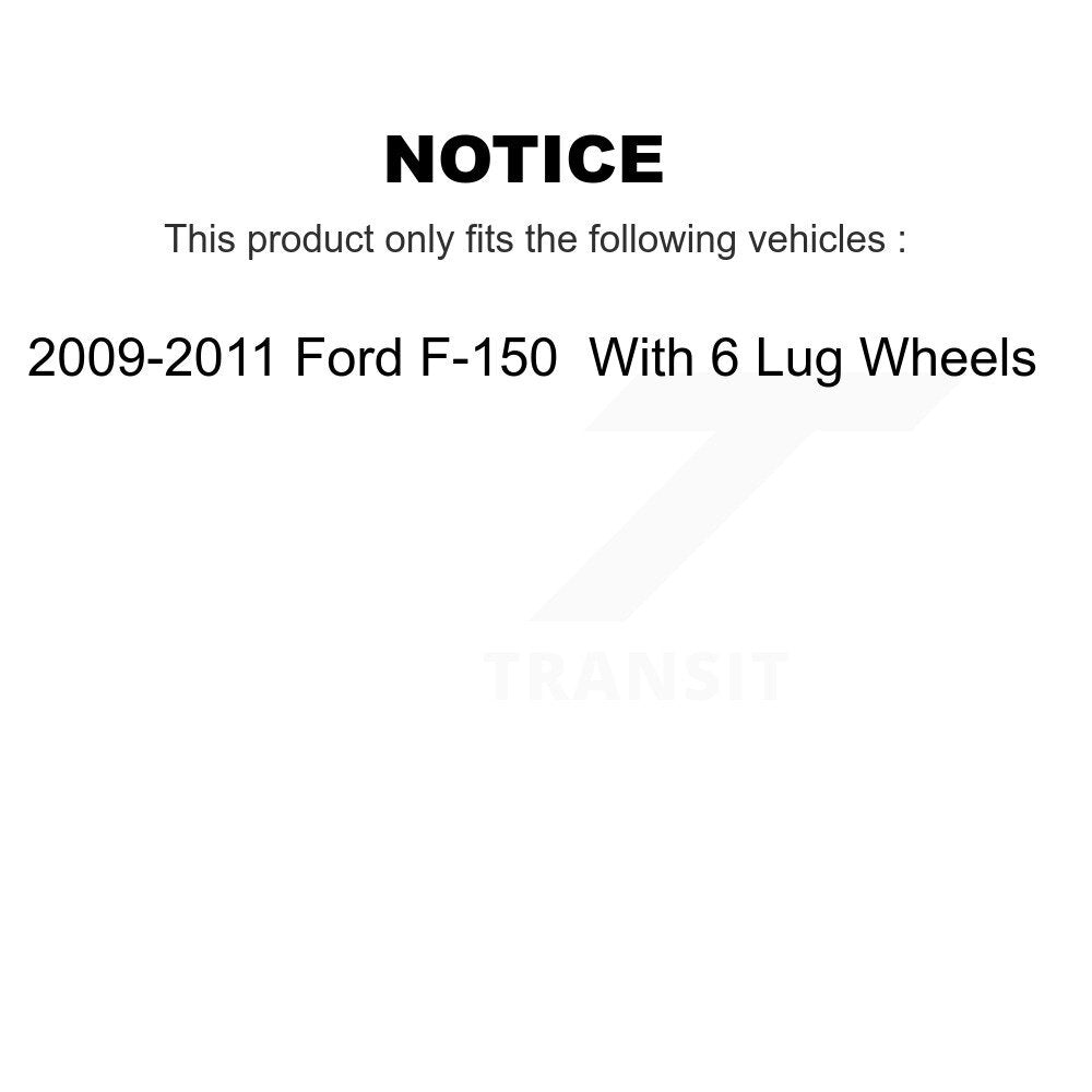 [Arrière] Disque et plaquette de frein pour Ford F-150 KGF-103617
