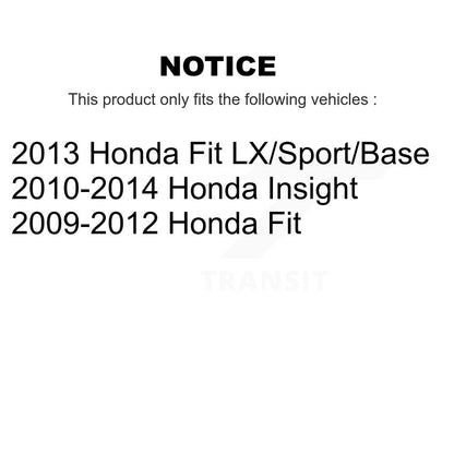 [Arrière] Kit de Tambour de frein pour Honda Fit Insight KGN-100030