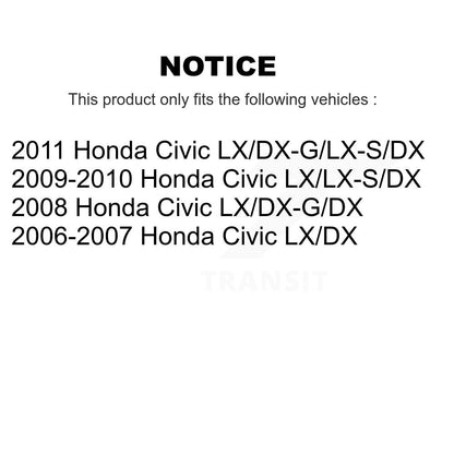[Arrière] Kit de Tambour de frein pour Honda Civic KGN-100113