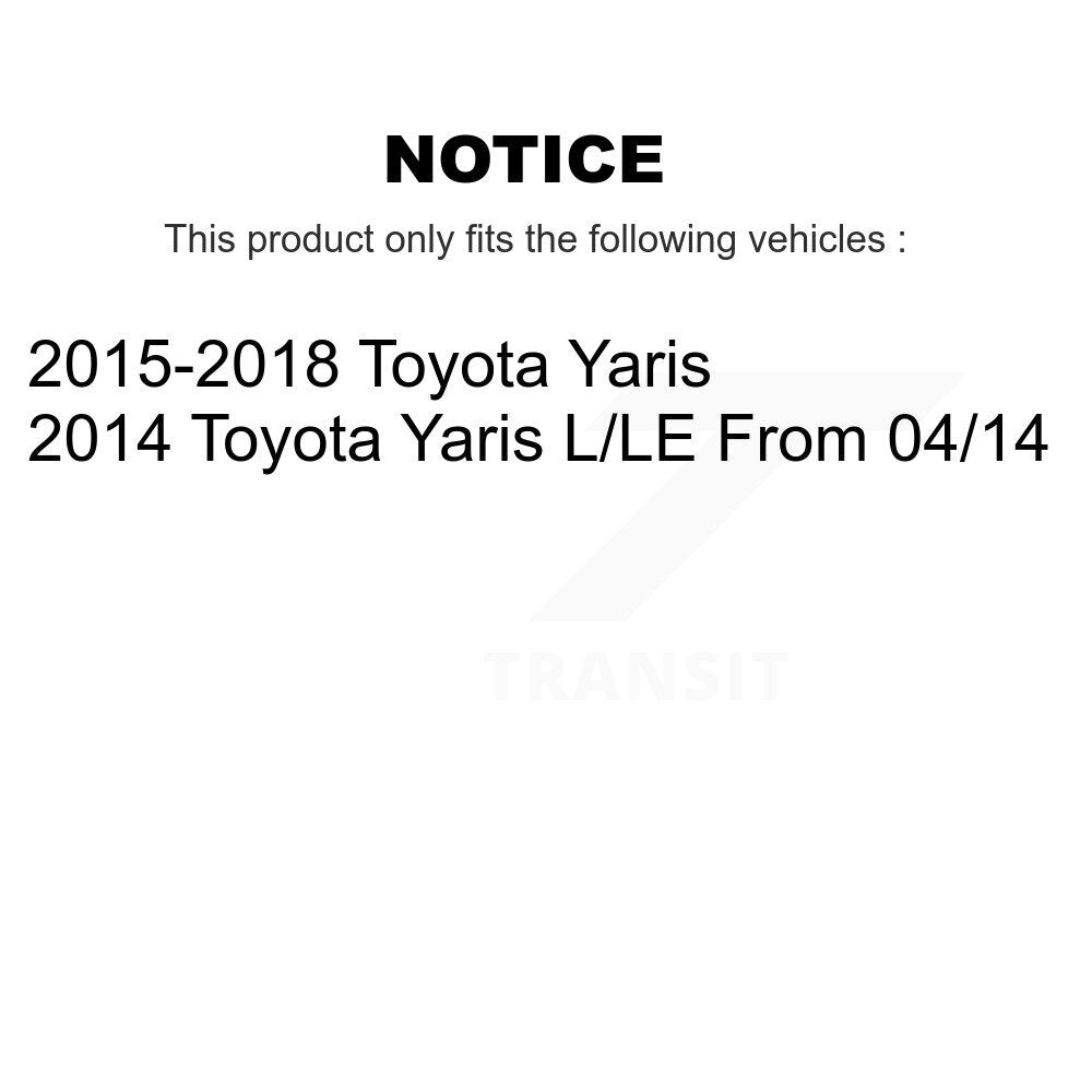 [Arrière] Tambour de frein pour Toyota Yaris KGN-100185