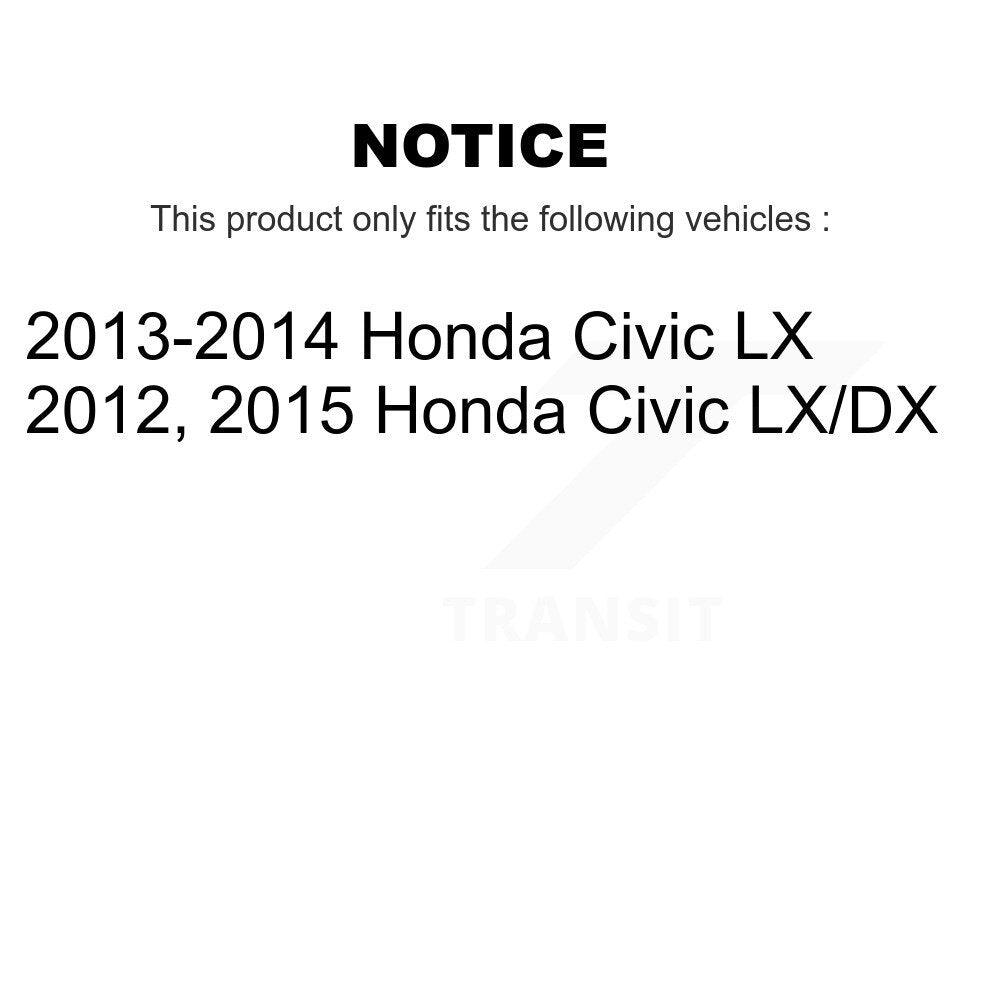 [Arrière] Tambour de frein pour Honda Civic KGN-100203