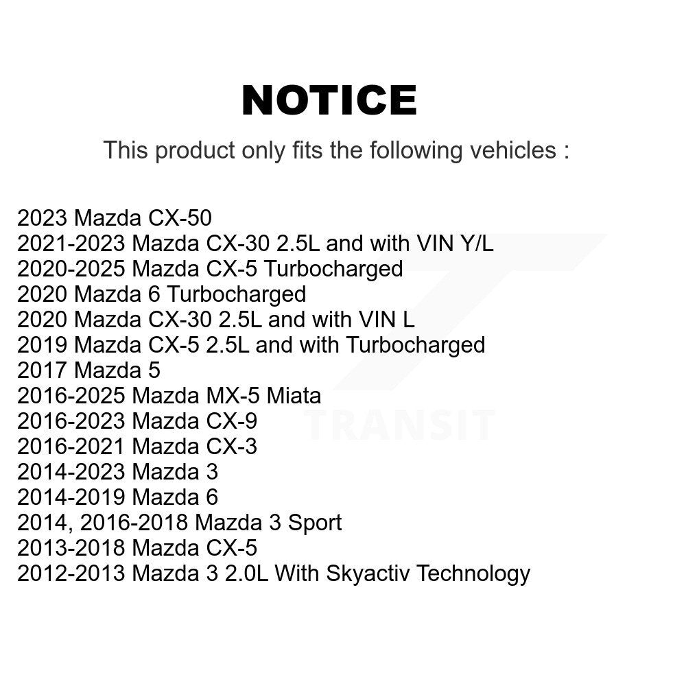 Bobine allumage pour Mazda CX-5 3 CX-3 CX-30 CX-9 6 MX-5 Miata Sport CX-50 5 KMP-100061