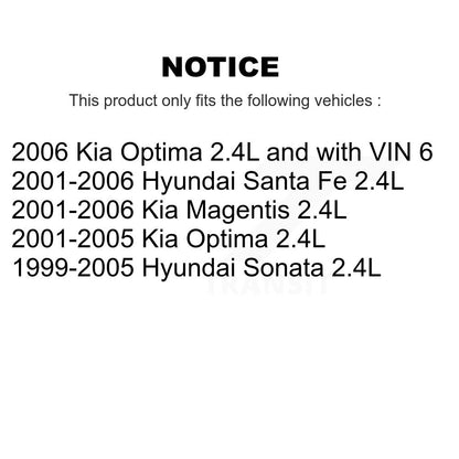 Bobine allumage pour Hyundai Santa Fe Sonata Kia Optima Magentis KMP-100153