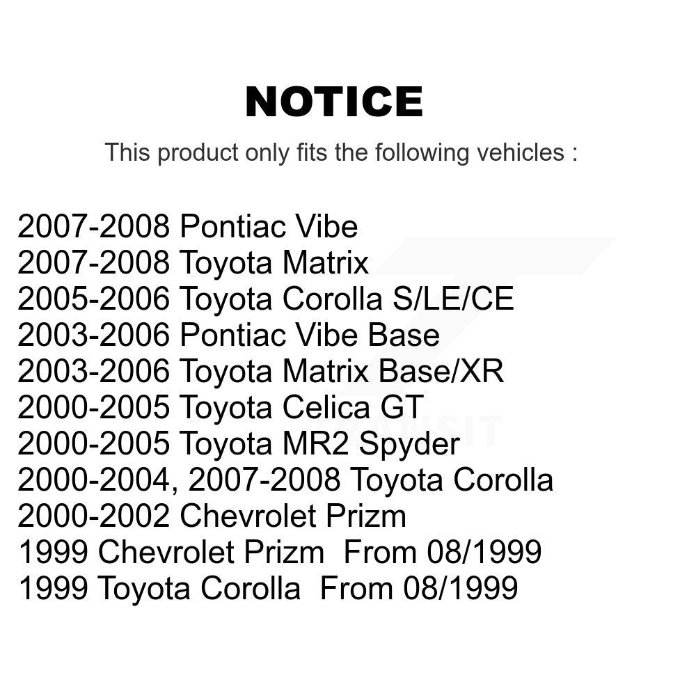Bobine allumage pour Toyota Corolla Matrix Pontiac Vibe Celica MR2 Spyder Chevrolet KMP-100202