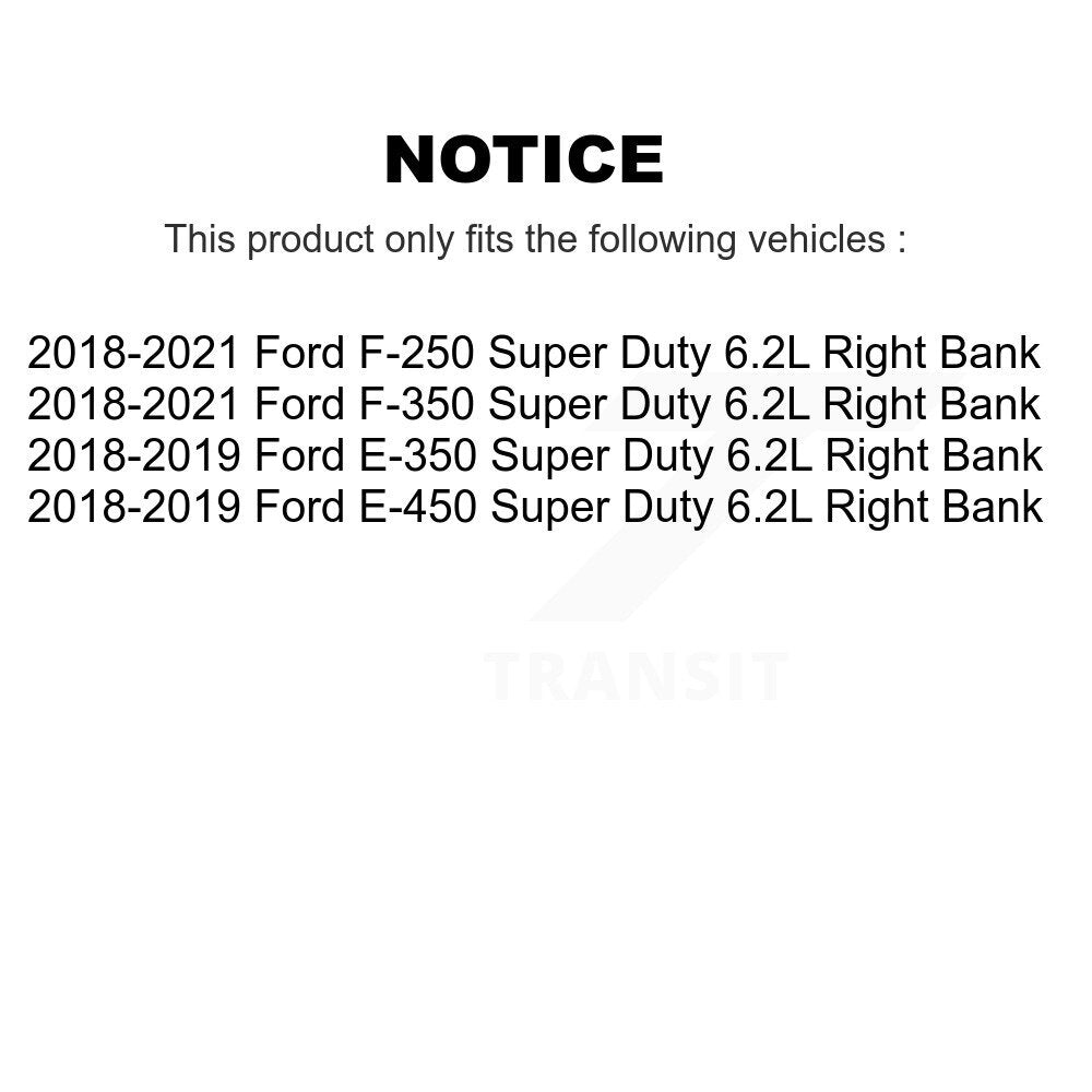 Bobine allumage pour Ford F-350 Super Duty F-250 E-450 E-350 Right Bank 6.2L KMP-100210