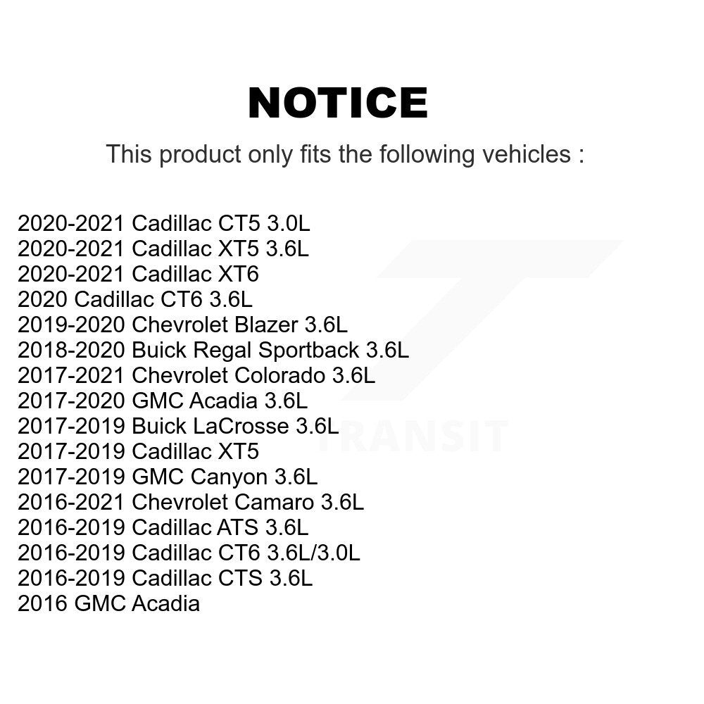 Bobine allumage pour Chevrolet Cadillac GMC Colorado XT5 Acadia Canyon Camaro ATS KMP-100239