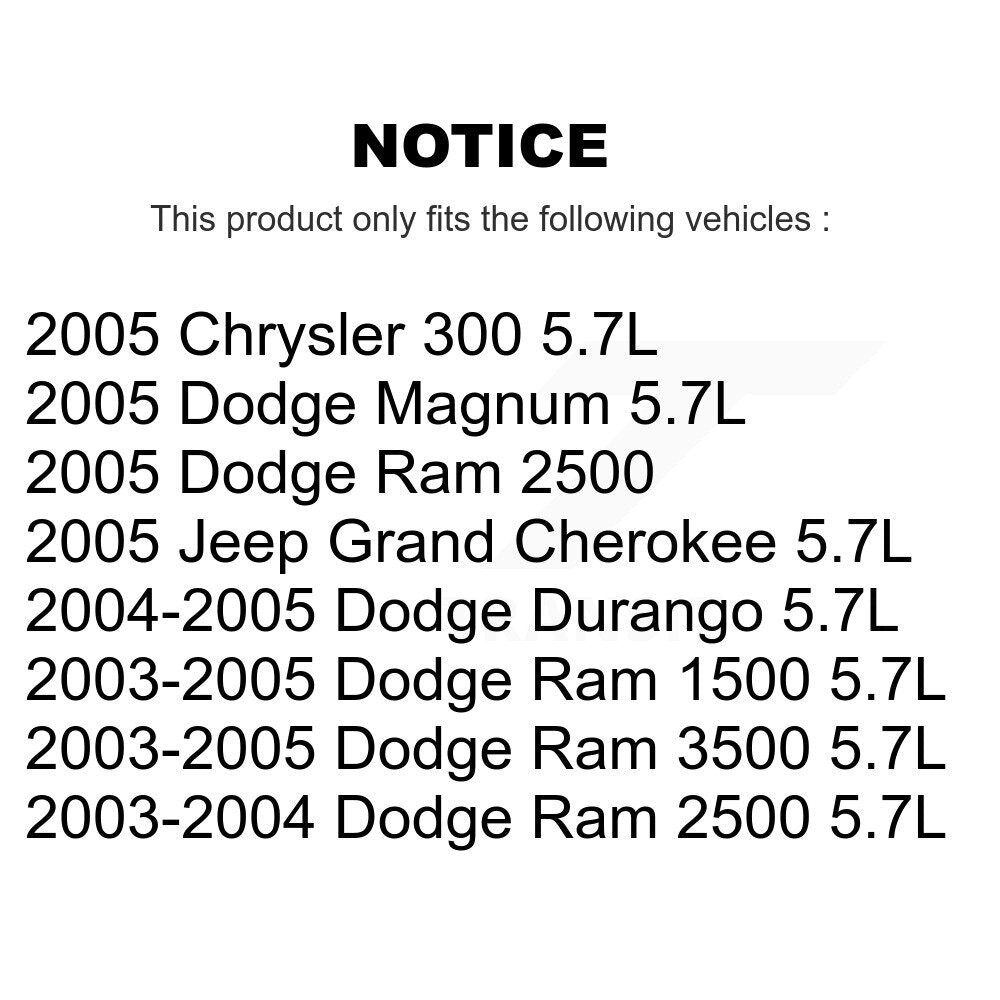 Bobine allumage pour Dodge Ram 1500 2500 3500 Chrysler 300 Jeep Grand Cherokee KMP-100334