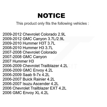 Bobine allumage pour Chevrolet GMC Colorado Canyon Trailblazer Envoy Hummer H3 XL KMP-100349