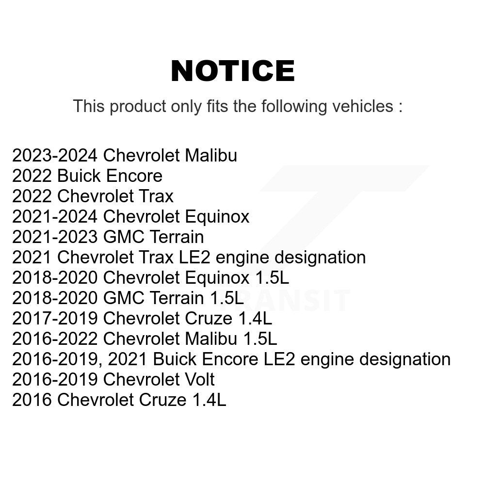 Bobine allumage pour Chevrolet Equinox Cruze GMC Terrain Malibu Buick Encore Volt KMP-100375