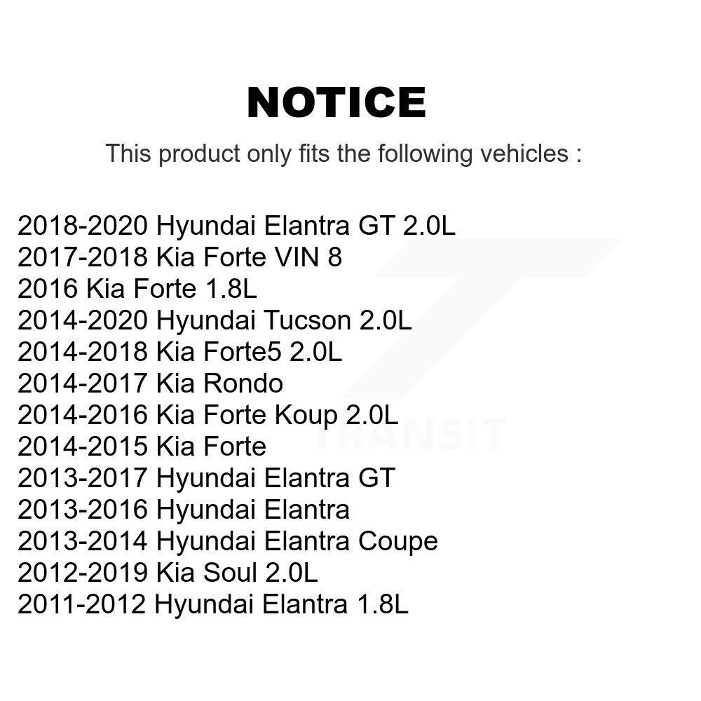 Bobine allumage pour Hyundai Elantra Tucson Kia Soul GT Forte Rondo Forte5 Coupe KMP-100378