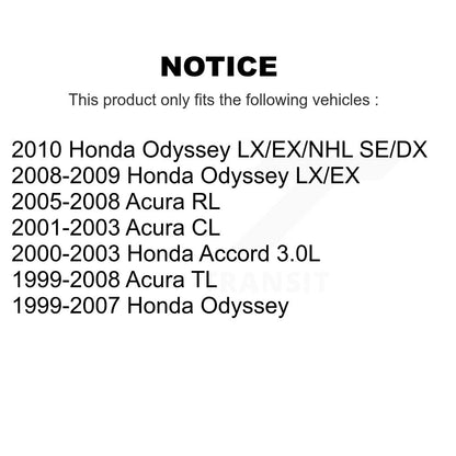 Bobine allumage pour Honda Odyssey Accord Acura TL RL CL KMP-100399