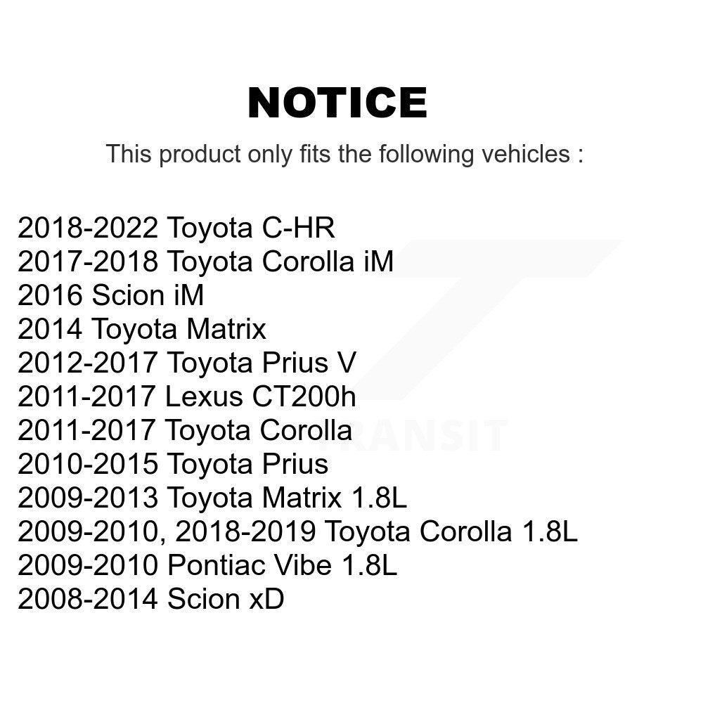 Bobine allumage pour Toyota Corolla Matrix C-HR Pontiac Vibe Prius V iM Lexus Scion KMP-100445