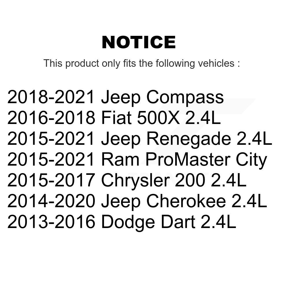 Bobine allumage pour Jeep Cherokee Compass Chrysler 200 Dodge Dart Renegade Ram KMP-100468