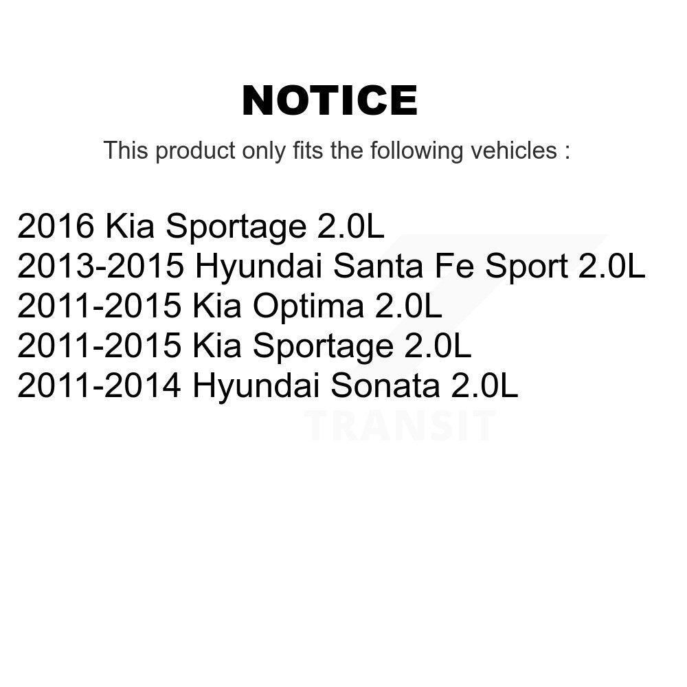 Bobine allumage pour Hyundai Santa Fe Sport Kia Sonata Sportage Optima 2.0L KMP-100504