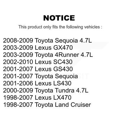 Bobine allumage pour Toyota Tundra 4Runner Lexus Sequoia SC430 GX470 LS430 LX470 KMP-100551