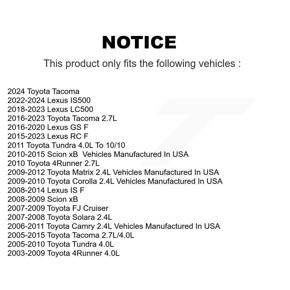 Bobine allumage pour Toyota Tacoma Corolla Camry Matrix Tundra 4Runner FJ Cruiser F KMP-100552