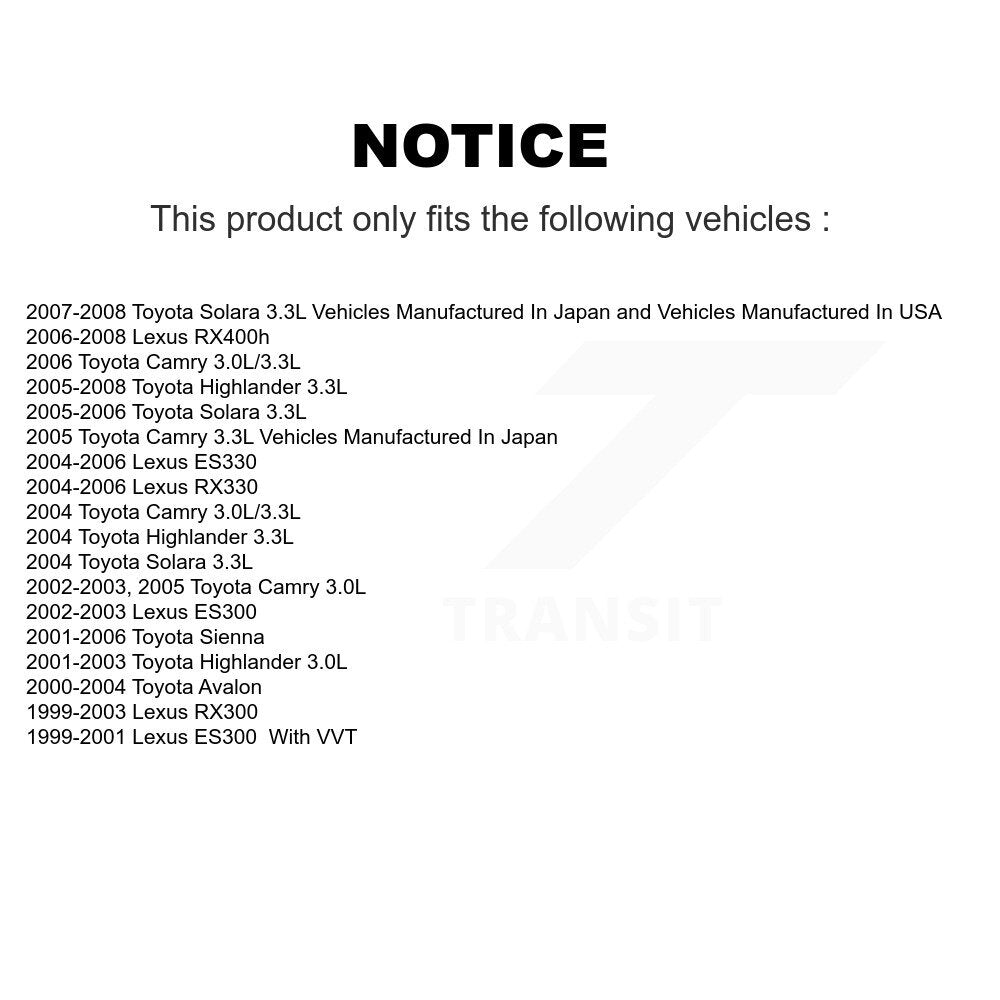 Bobine allumage pour Toyota Camry Sienna Highlander Lexus RX330 Solara RX400h ES330 KMP-100599