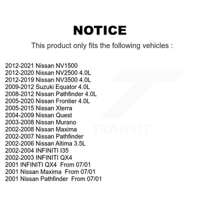 Bobine allumage pour Nissan Frontier Pathfinder Altima Xterra Murano Maxima NV2500 KMP-100669