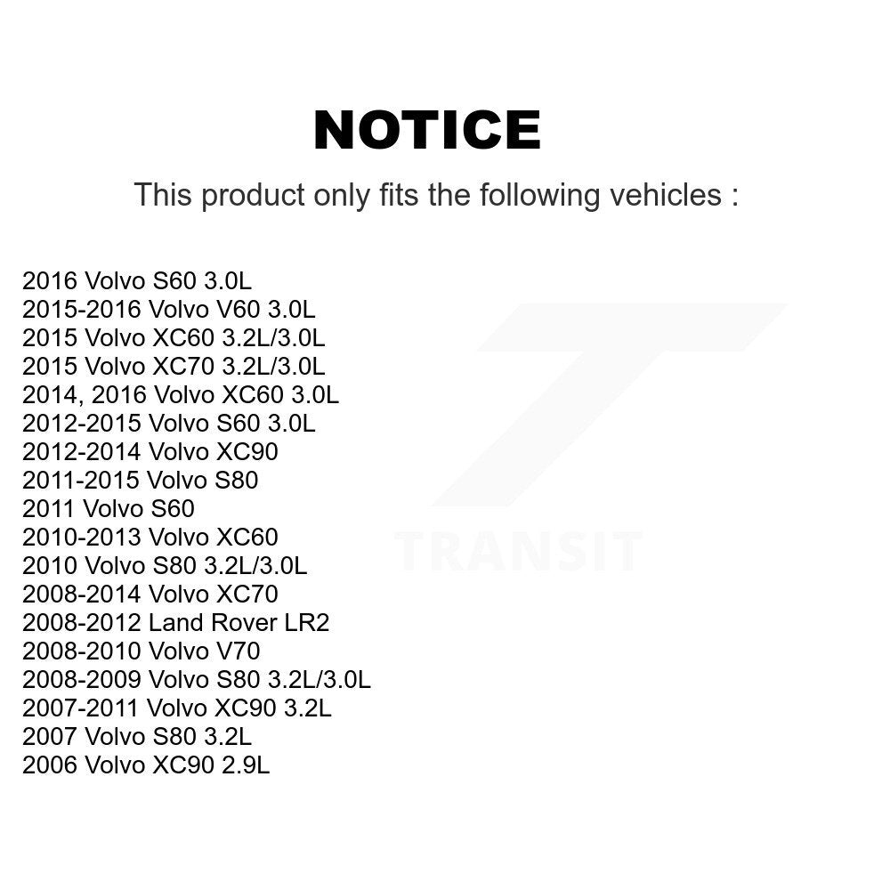 Bobine allumage pour Volvo XC60 XC90 XC70 S60 Land Rover LR2 S80 V60 V70 KMP-100675