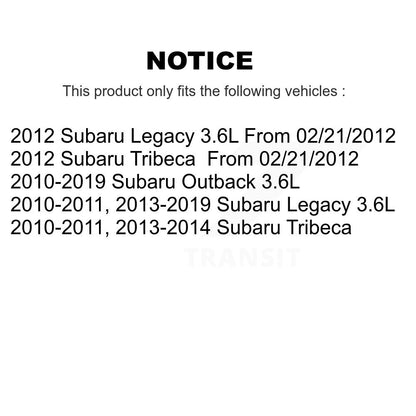 Bobine allumage pour Subaru Outback Legacy Tribeca KMP-100976