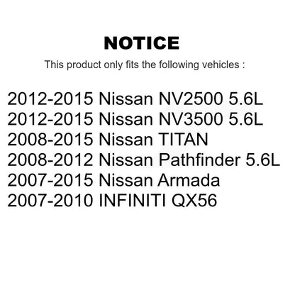 Bobine allumage pour Nissan TITAN Pathfinder Armada NV2500 NV3500 INFINITI QX56 KMP-101214