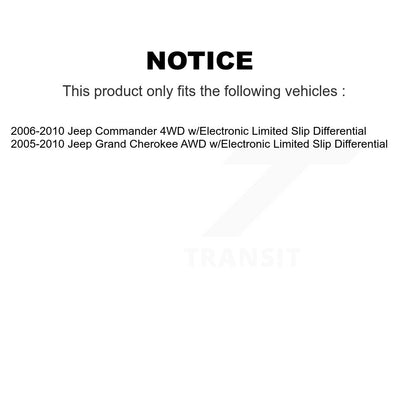 [Avant Gauche] Arbre de transmission CV pour Jeep Grand Cherokee Commander KN7-100006