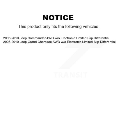 [Avant Gauche] Arbre de transmission CV pour Jeep Grand Cherokee Commander KN7-100007