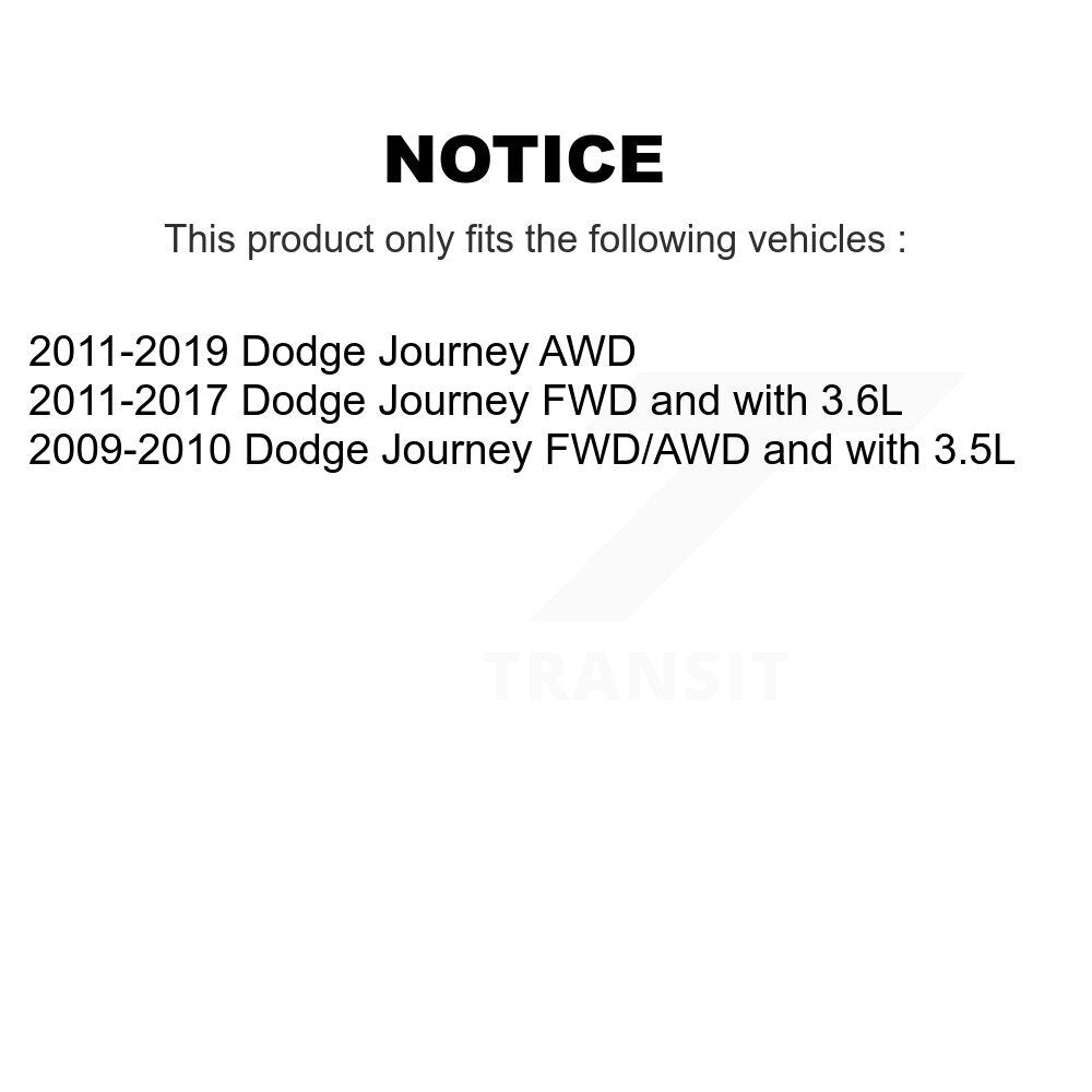 [Avant Gauche] Arbre de transmission CV pour Dodge Journey KN7-100018